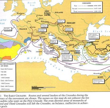 Wyprawy krzyżowe w lata 1096-1192