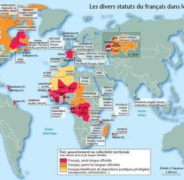 "Międzynarodowy Dzień Frankofonii" w różnych krajach świata. Czy mówisz po francusku?