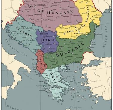 Bałkany w 1936 roku