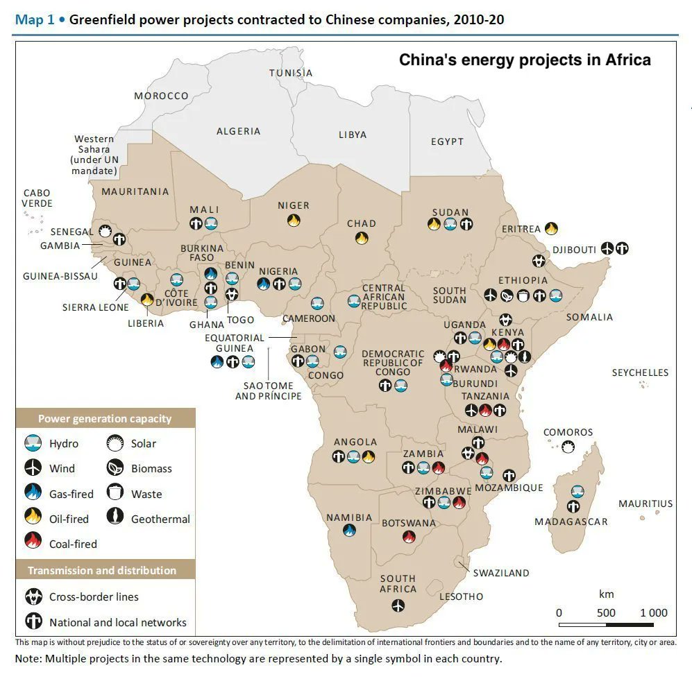 Chińskie inwestycje w Afryce, 2010-2020