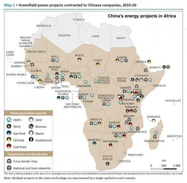 Chińskie inwestycje w Afryce, 2010-2020
