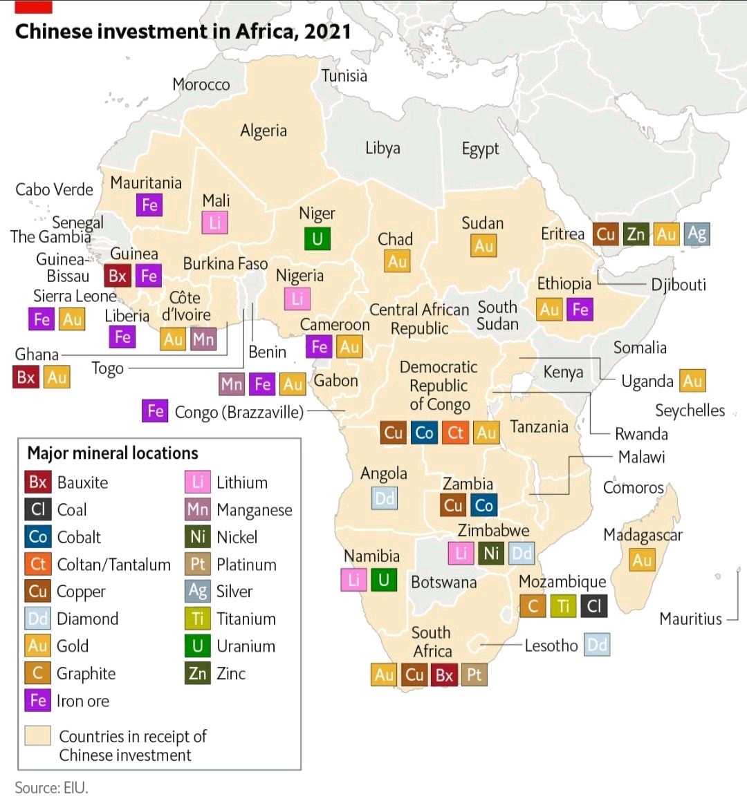 Geopolityka: Chińskie inwestycje w surowce w Afryce, 2021