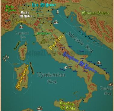 Włochy w 1494 roku