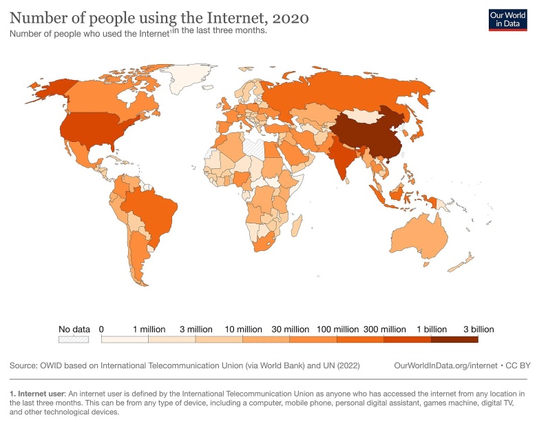 Liczba osób, które korzystały z Internetu w ciągu ostatnich trzech miesięcy 2020 roku