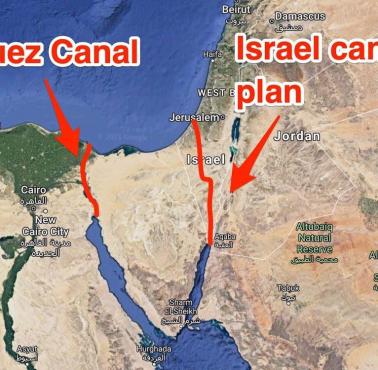 Amerykański plan stworzenia alternatywy dla Kanału Sueskiego z 1963 roku