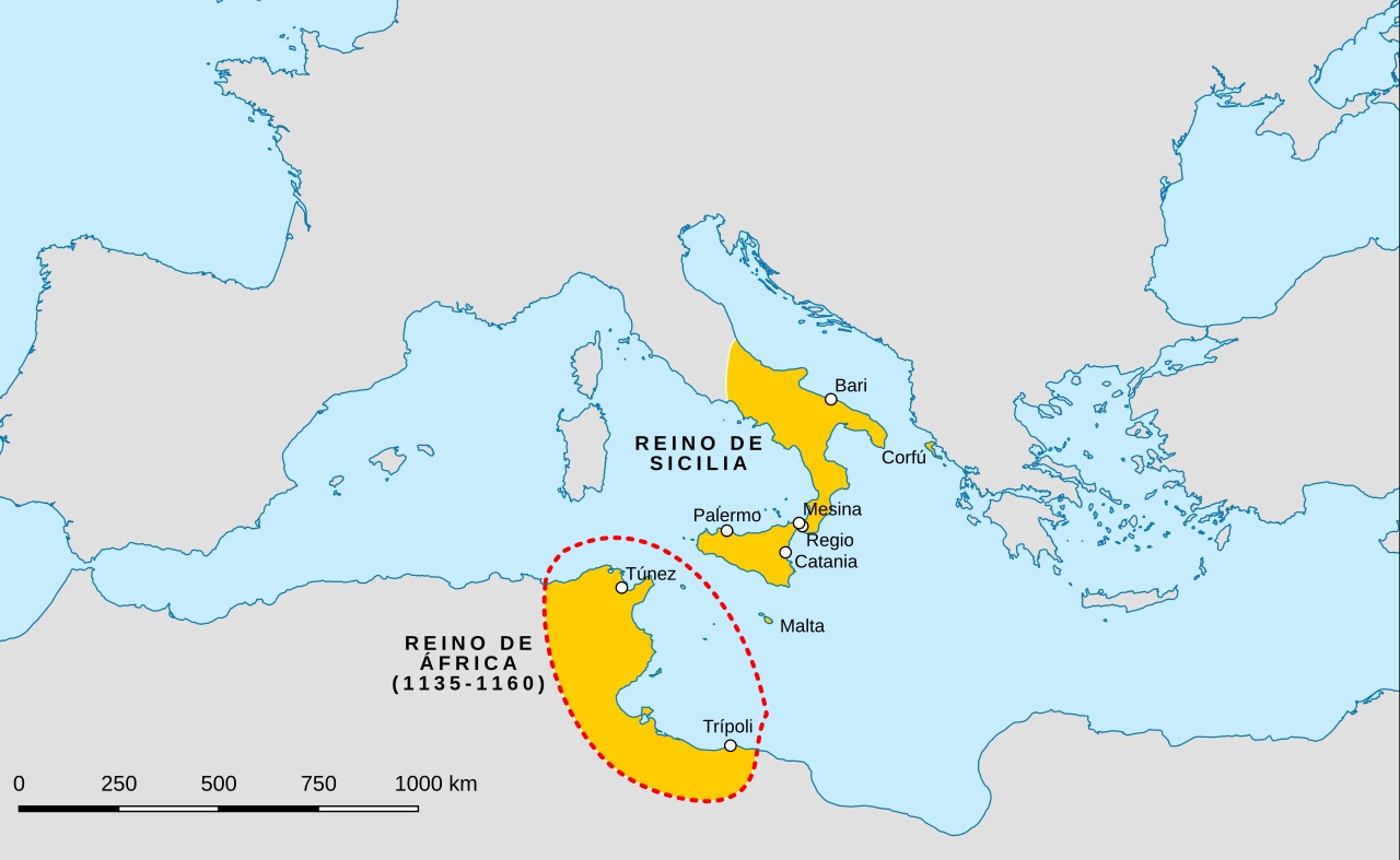 Normańskie Królestwo Sycylii w 1160