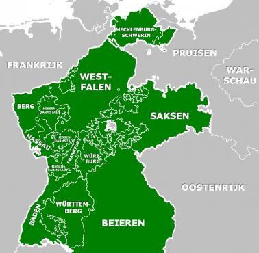 Związek Reński, Konfederacja Reńska – konfederacja państw niemieckich, zależnych od I Cesarstwa Francuskiego, 1806-1813