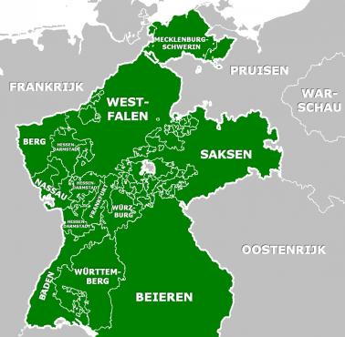 Związek Reński, Konfederacja Reńska – konfederacja państw niemieckich, zależnych od I Cesarstwa Francuskiego, 1806-1813