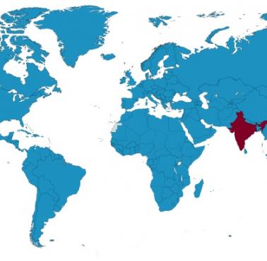 Państwa, które uznały, że Kaszmir należy do Pakistanu lub Indii