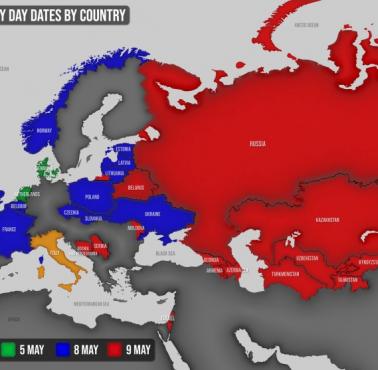Kiedy kraje europejskie świętują Dzień Zwycięstwa 9 maja
