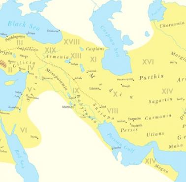 Imperium Cyrusa II Wielkiego - króla Persji z dynastii Achemenidów, 559 - 530 r. p.n.e.