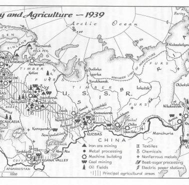 Przemysł i rolnictwo w Związku Radzieckim w 1939