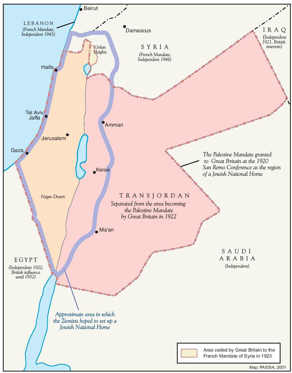 Straty terytorialne Izraela