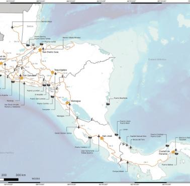 Sieć transportowa w Ameryce Środkowej, SIECA