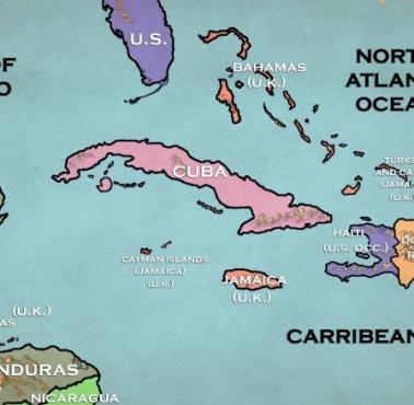 Kuba i kraje sąsiednie w 1926 roku