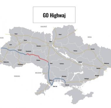 Geopolityka: Planowana i istniejąca sieć autostrad na Ukrainie