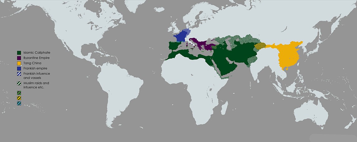 Ekspansja islamu w latach 750-780 n.e.