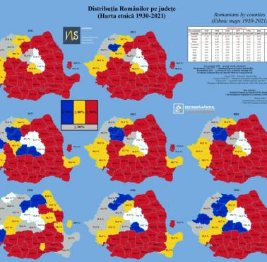 Mniejszości etniczne w Rumunii w latach 1930-2021