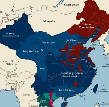 Wojna domowa w Chinach od 1946-1949, 1961 (animacja)
