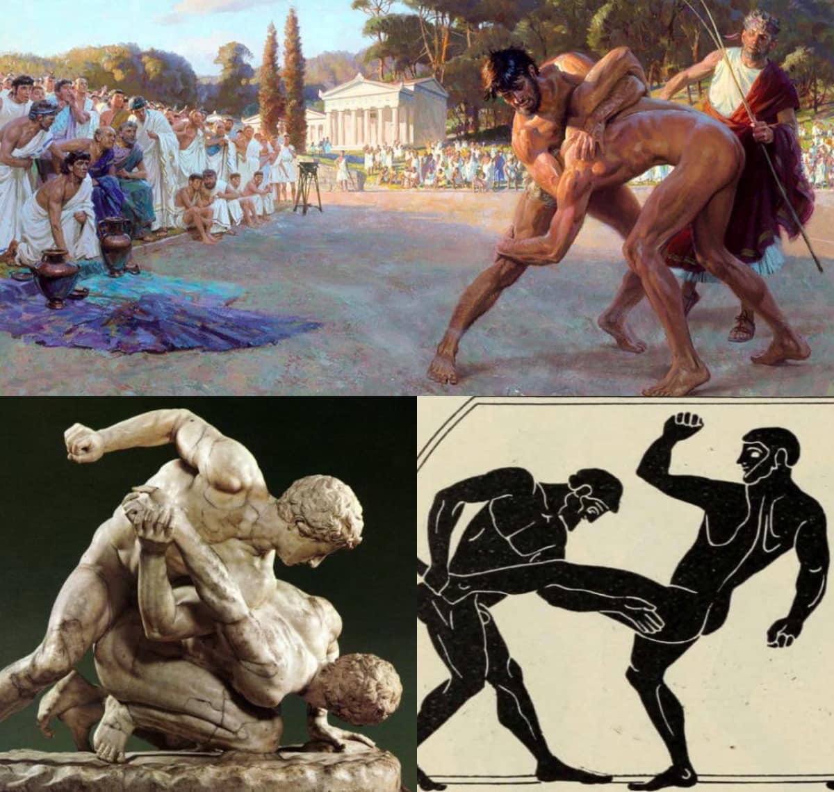 Pankration był najbrutalniejszą dyscypliną sportową w starożytnej Grecji