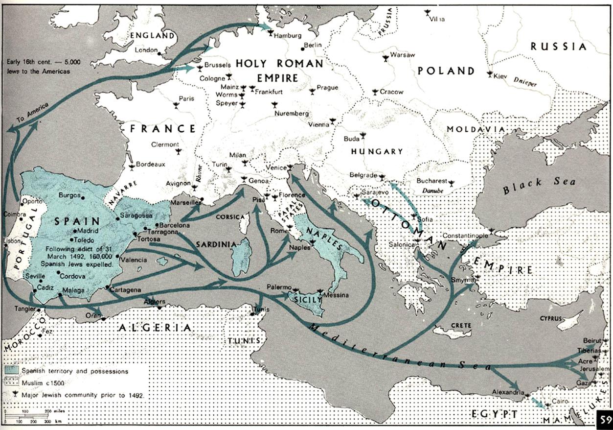 Wydalenie Żydów w Europie przed 1492 rokiem