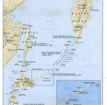 Wyspy Kurylskie, Japonia-ZSRR: Terytoria Północne