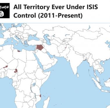 Zmiany terytorialne Państwa Islamskiego (ISIS) od 2011 roku