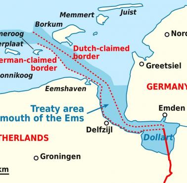 Spór graniczny między Niemcami a Holandią