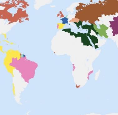 Imperia kolonialne w 1800 roku