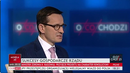 Minister Morawiecki (19.10.2017): „Jesteśmy w sytuacji w pewnym sensie nie do odwrócenia, ponieważ jesteśmy ...