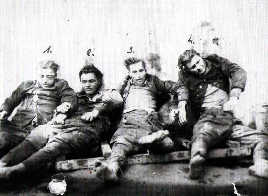 25 II 1950r. 200 bandytów z KBW morduje we wsi Osyski, Powstańców z Oddziału Śp.Roja