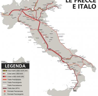 Włoskie usługi i koleje dużych prędkości