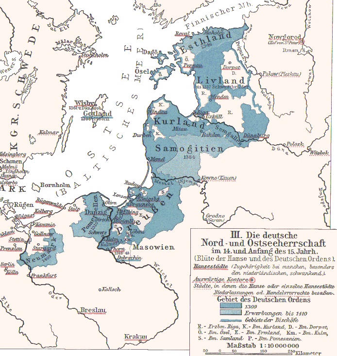W 1394 Gotlandię zajmują bałtyccy piraci – Bracia Witalijscy. Danii i Hanzie nie udaje się ich poskromić