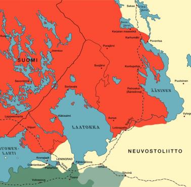 Fińskie natarcie w sowieckiej Karelii podczas wojny kontynuacyjnej, II wojna światowa