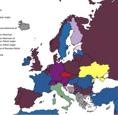 Narodowość Igora Sikorsky'ego według języków różnych krajów w Wikipedii