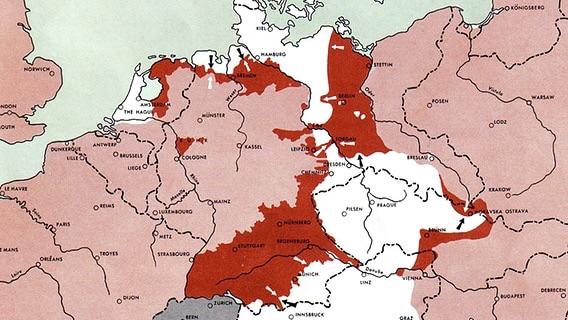 Niemcy w dniu śmierci kanclerza A.Hitlera