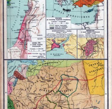 Ziemia Święta podczas wypraw krzyżowych. Europa Wschodnia pod panowaniem Mongołów