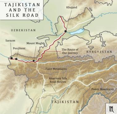 Tadżykistan i Jedwabny Szlak