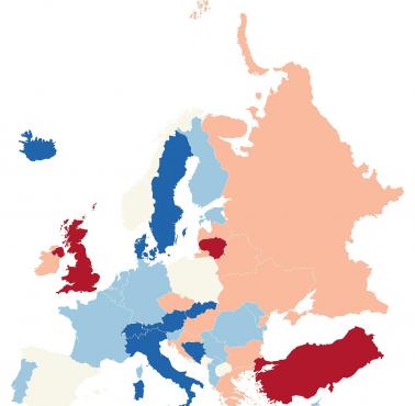 Odsetek otyłych kobiet w Europie, 2023