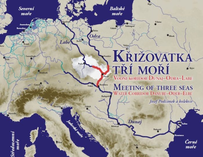 Czeski projekt transportu rzecznego - kanały łączące Łabę, Odrę i Dunaj