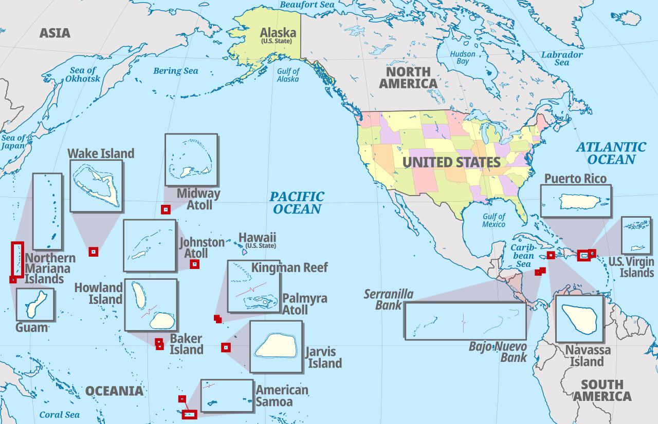 Przejęte lub zdobyte militarnie terytoria zamorskie USA