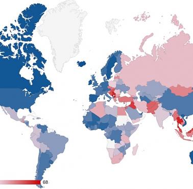 Globalny indeks ksenofobii antyimigranckiej na podstawie doi.org, 07.2022