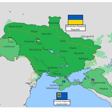 Ukraińska Republika Ludowa i Zachodnioukraińska Republika Ludowa podpisały w Kijowie Akt Zjednoczenia, 1919