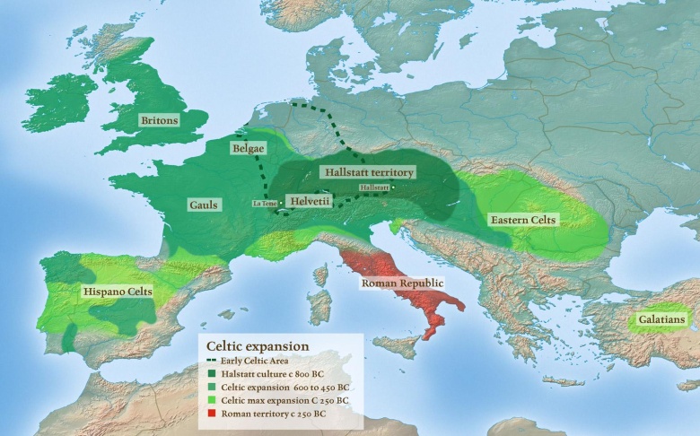 Ekspansja Celtów w Europie