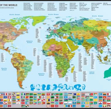 Rasowa (etniczna) mapa świata
