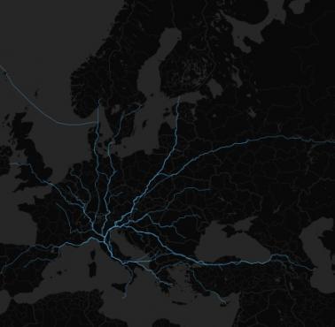 Niektóre drogi prowadzą do Rzymu. Trasy samochodowe na mapie Google z europejskich stolic do Rzymu