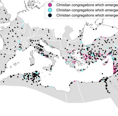 Kongregacje chrześcijańskie założone na terytoriach Imperium Rzymskiego w ciągu pierwszych trzech wieków ery chrześcijańskiej