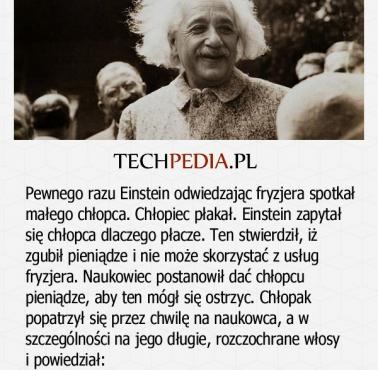 Fryzura Einsteina