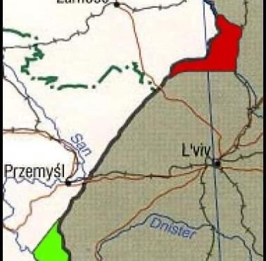 15 lutego 1951 Polska wymieniła obszar z Rosją, wymieniliśmy część Lubelszczyzny na kawałęk Bieszczad