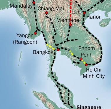 Nowy Jedwabny Szlak do Singapuru (problem Malakki rozwiązany)